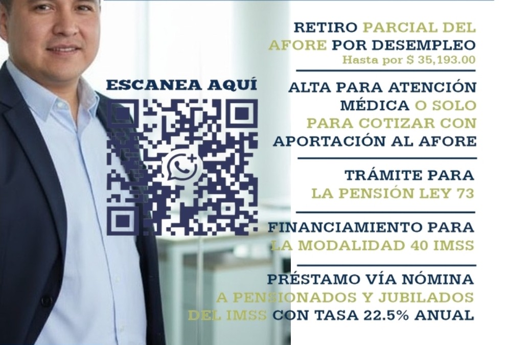 Resumen de servicios: retiro por desempleo, Modalidad 40, pensión Ley 73 y préstamos vía nómina